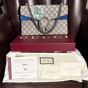 NWOT AUTH Gucci in Bloom Blue Dionysus *LIMITED EDITION* 🔥🔥🔥🔥SO CLEAN - COA